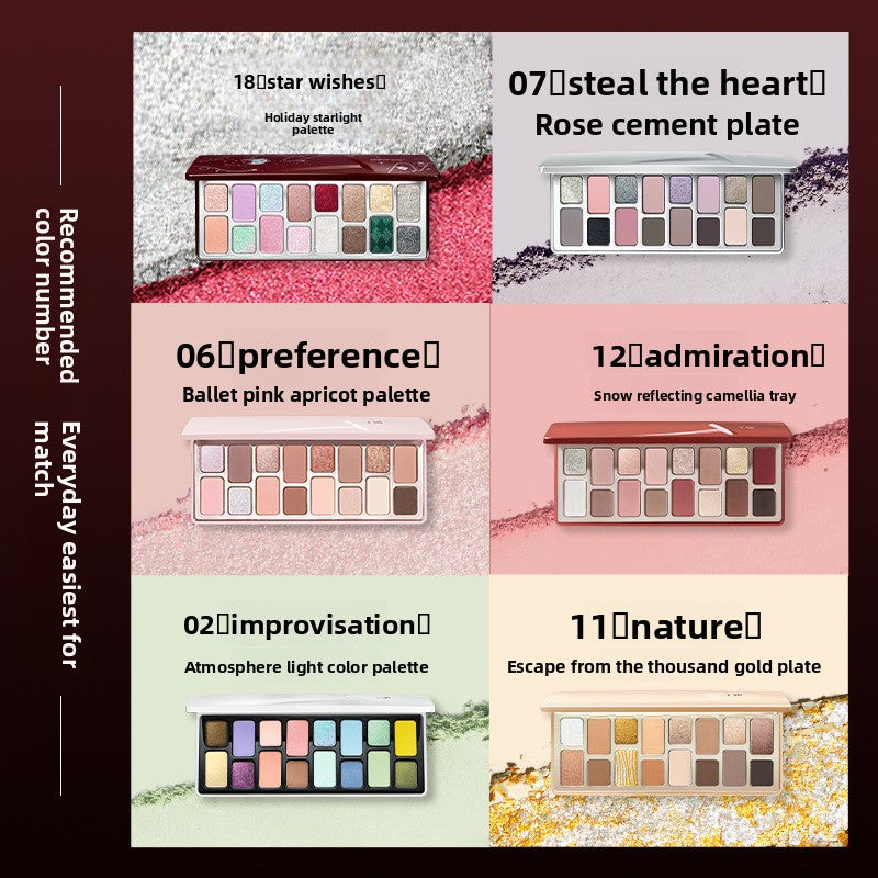16 Color Eyeshadow Palette Makeup Cosmetics