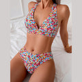 Printed Two-Piece Swimsuit for Women