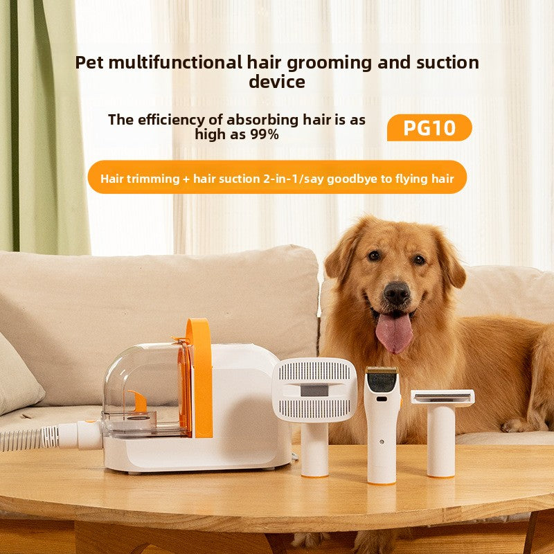 Electric Pet Grooming Vacuum Clipper