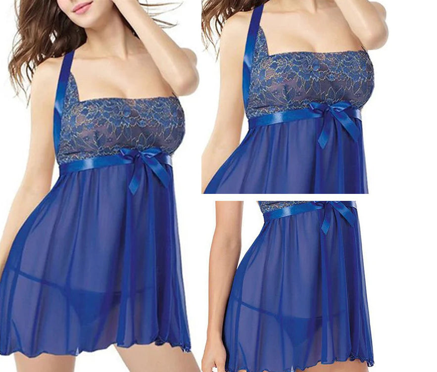 breLace Cami Top and Lingrie Set