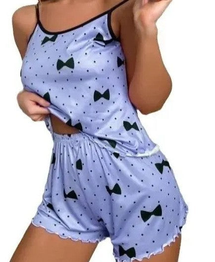 Butterfly print pajamas