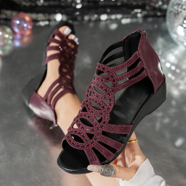 Women Fashion Wedge Heel Breathable