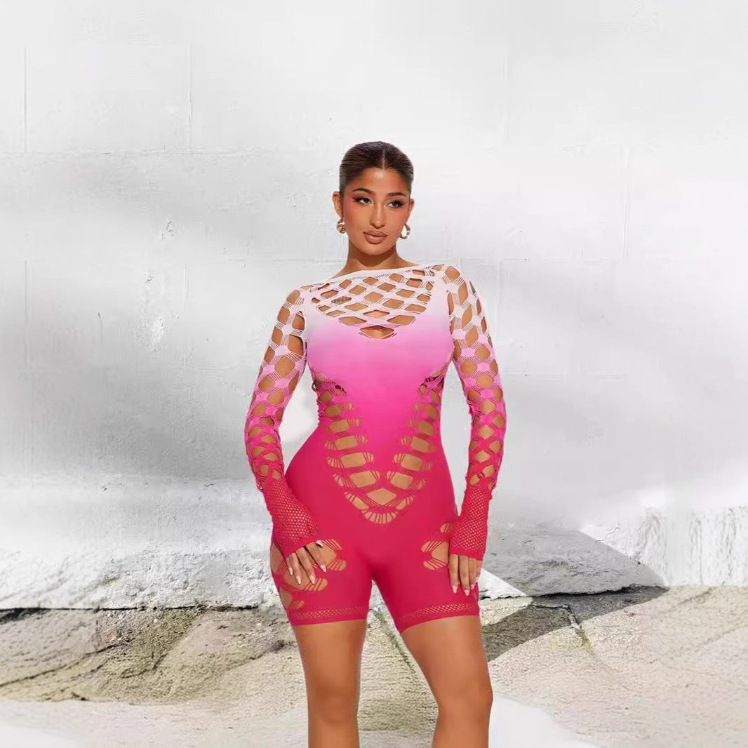Womens Long Sleeve Jumpsuit