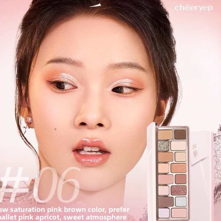 16 Color Eyeshadow Palette Makeup Cosmetics