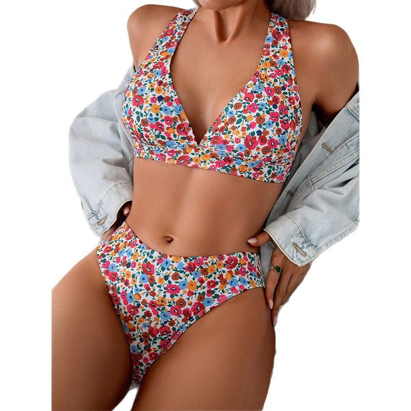 Printed Two-Piece Swimsuit for Women