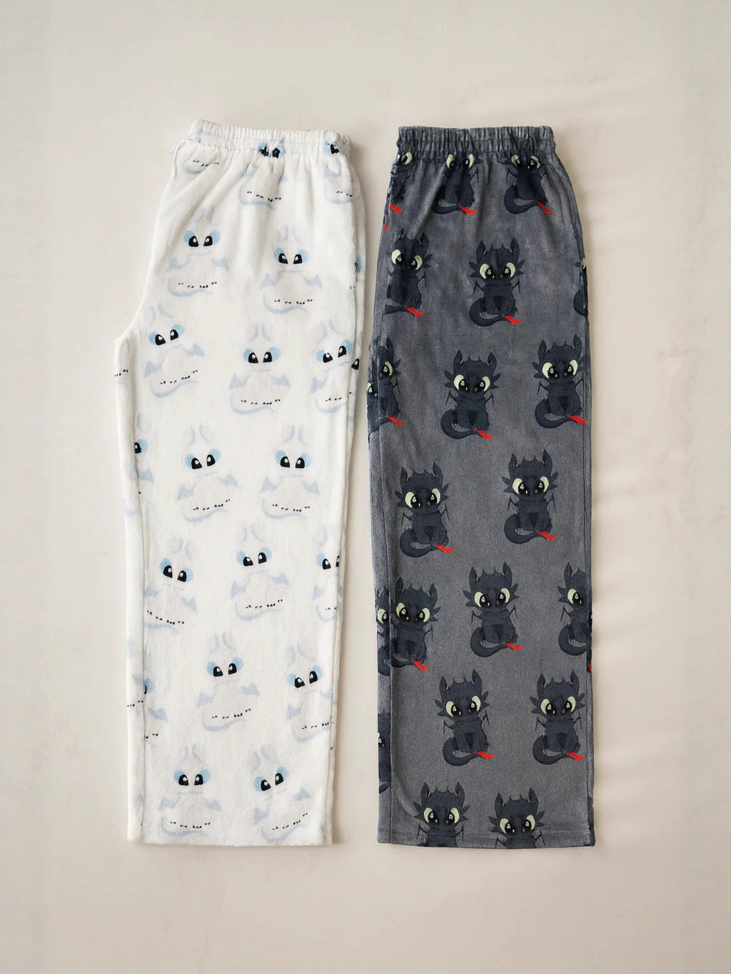 Printed Sleepwear Pants with Elastic Waistband