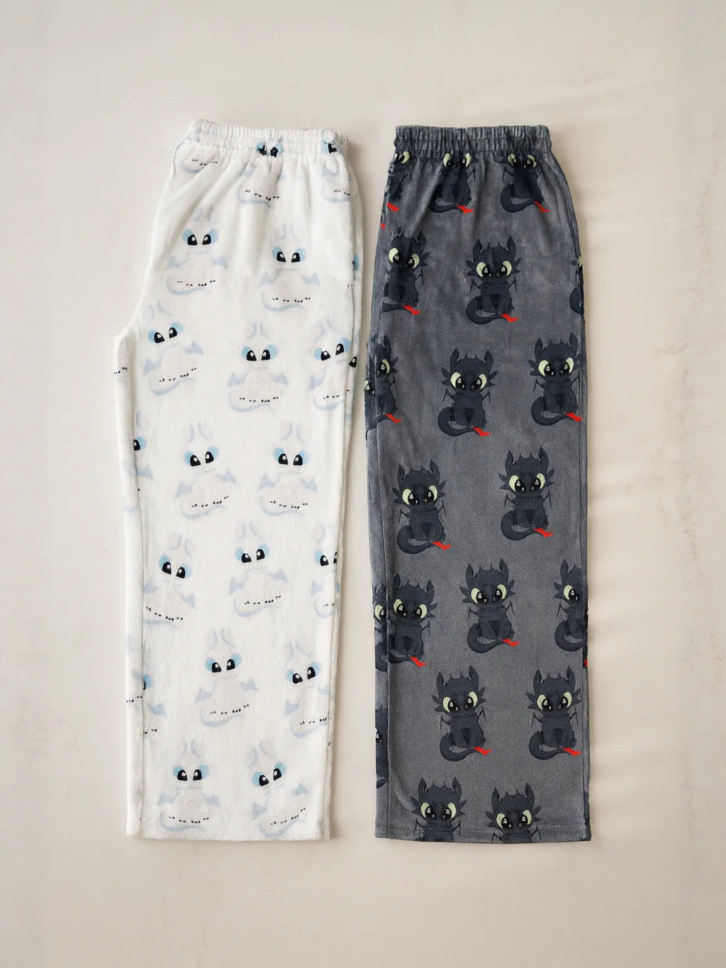 Printed Sleepwear Pants with Elastic Waistband