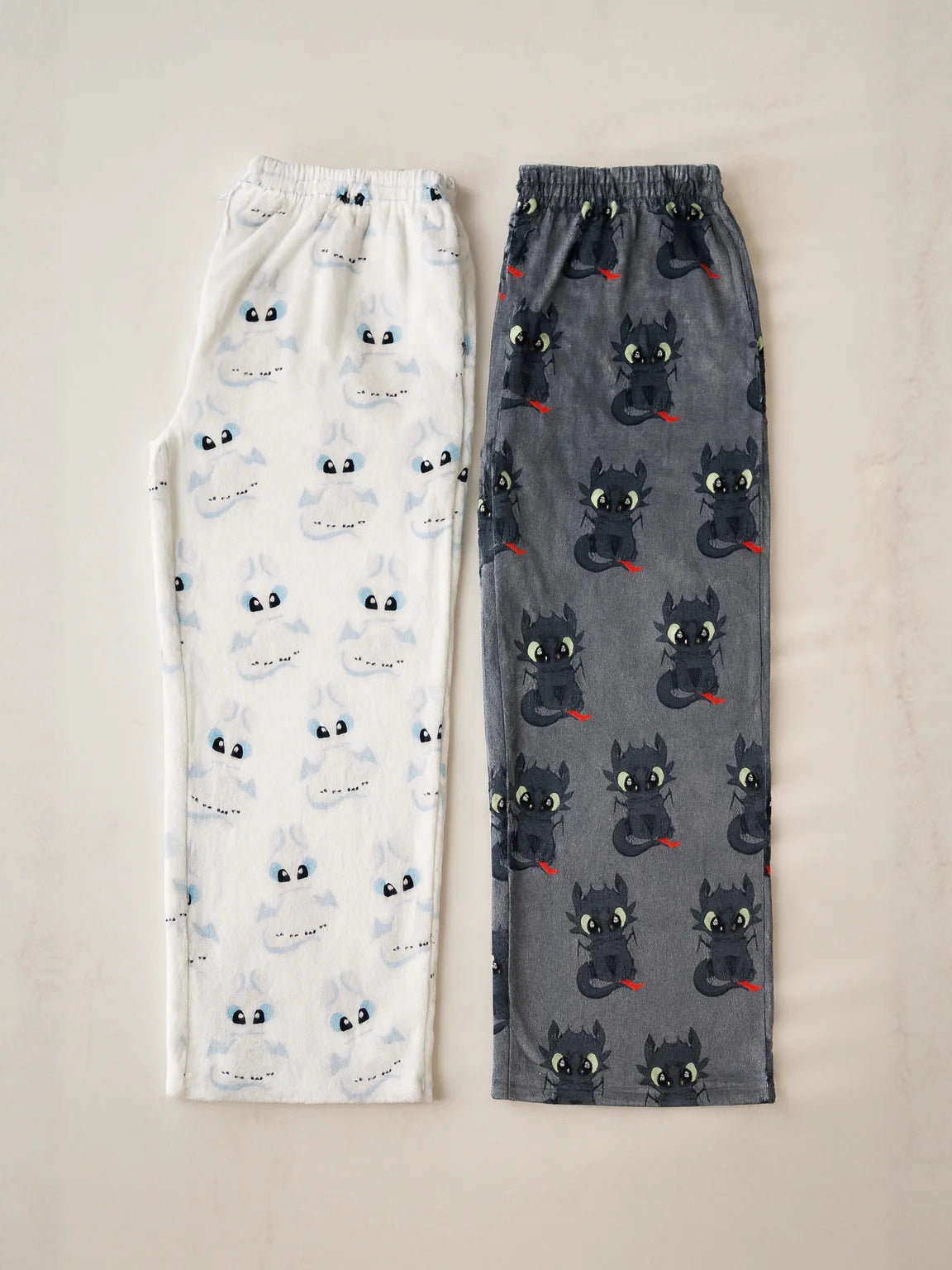 Printed Sleepwear Pants with Elastic Waistband