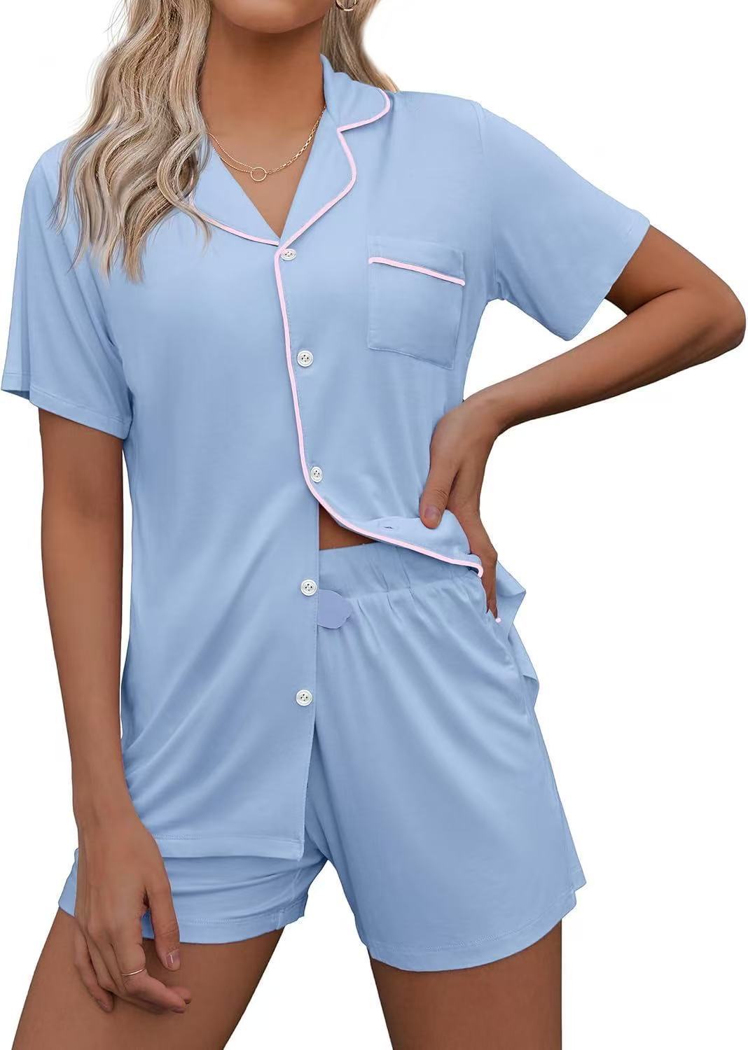 Cardigan Pajamas Two-Piece Set