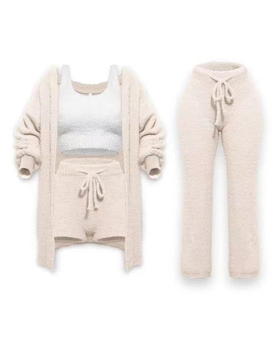 Knitted plush set