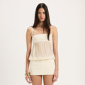 Slim Fit Sheer Panel Bodycon Dress