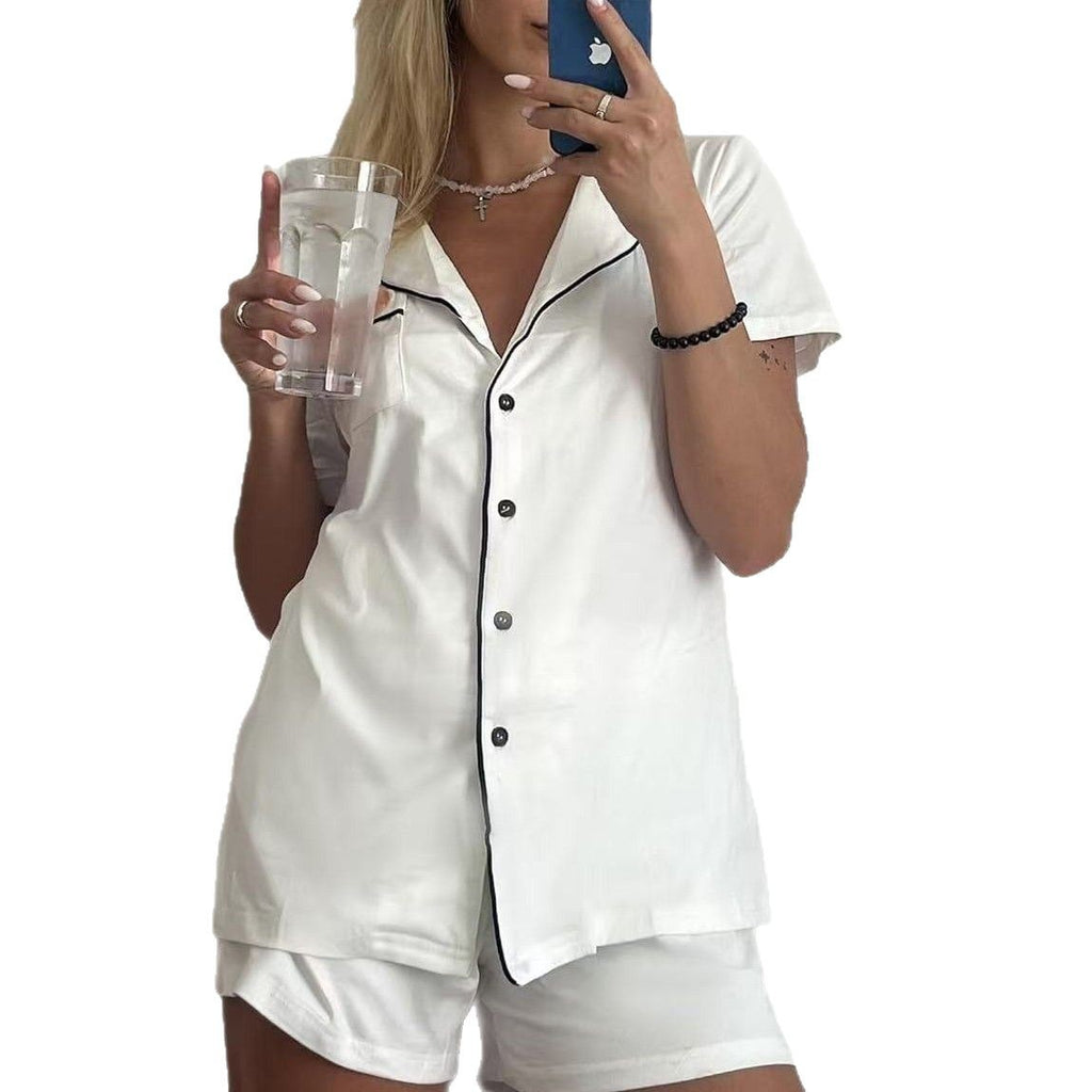 Cardigan Pajamas Two-Piece Set