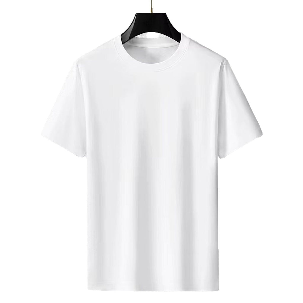 Solid Color Cotton Short Sleeve T-Shirts
