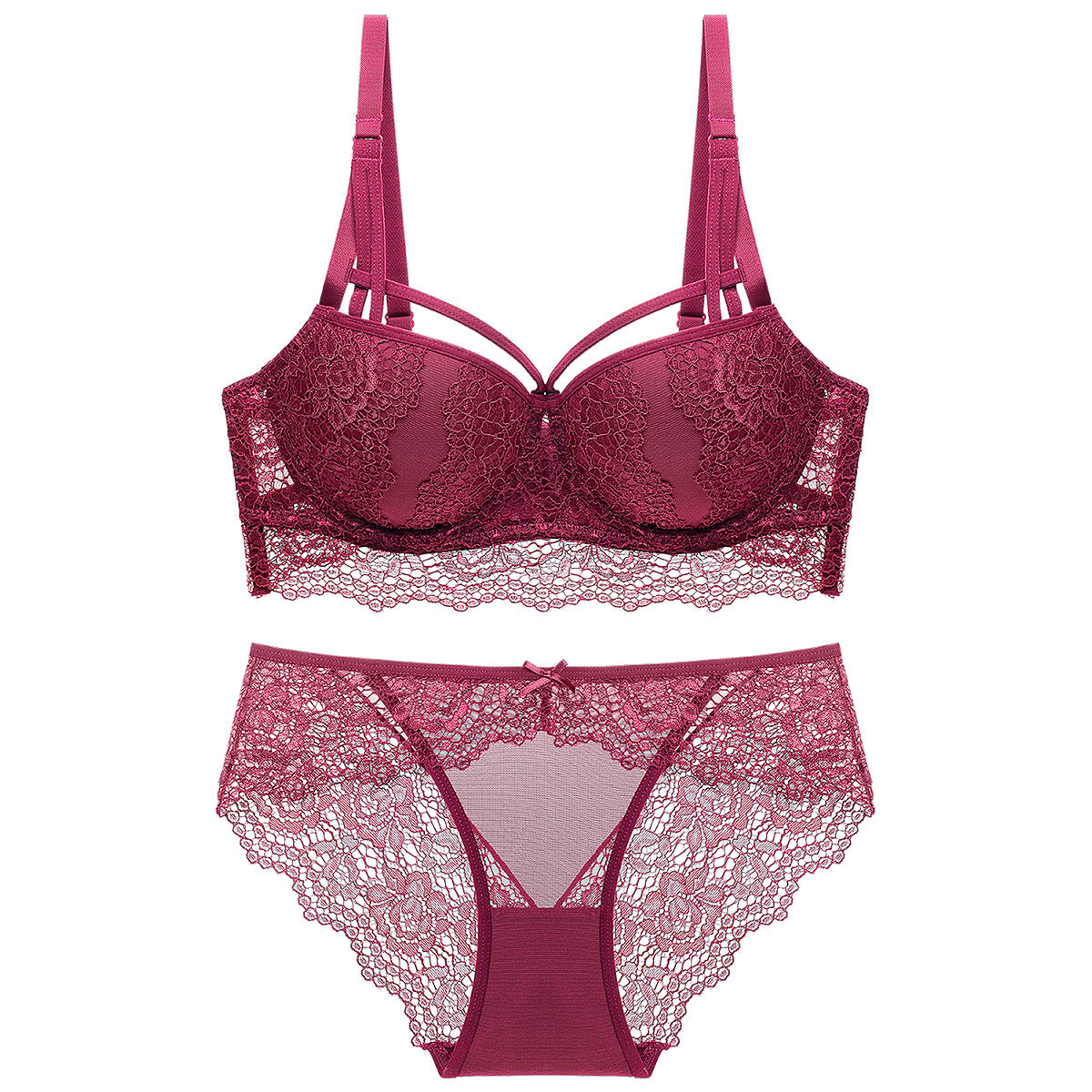 Lace Push-Up Bra and Panty