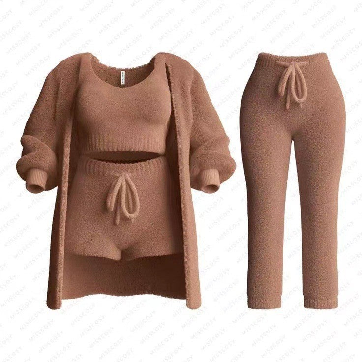 Knitted plush set