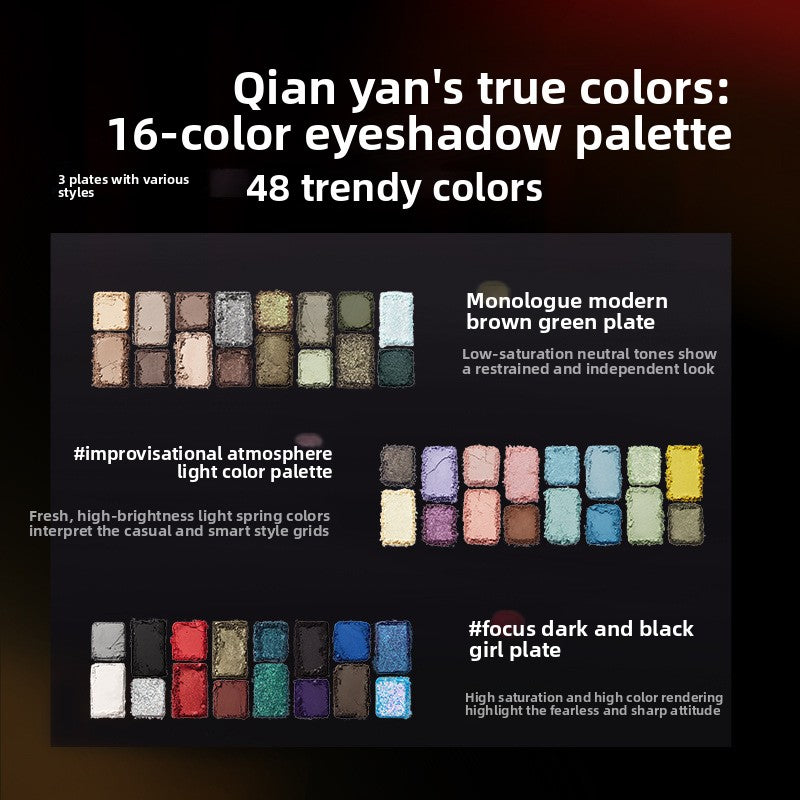 16 Color Eyeshadow Palette Makeup Cosmetics