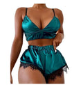 Silk V-day lounge set- New Sexy Women's Lingerie