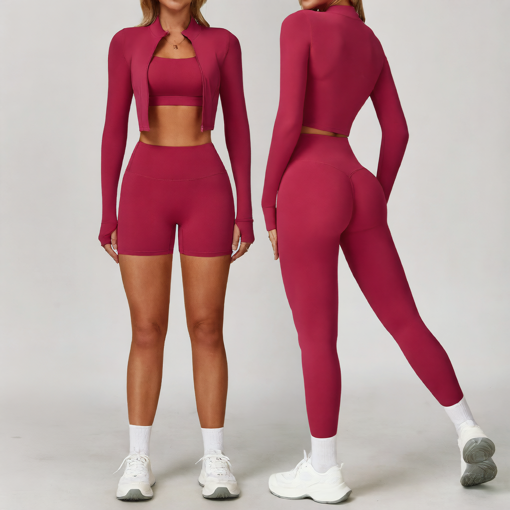 Tight-fitting yoga pants