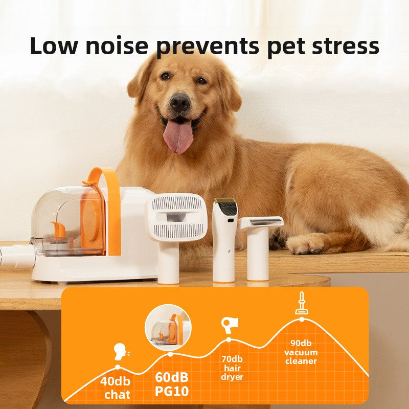 Electric Pet Grooming Vacuum Clipper
