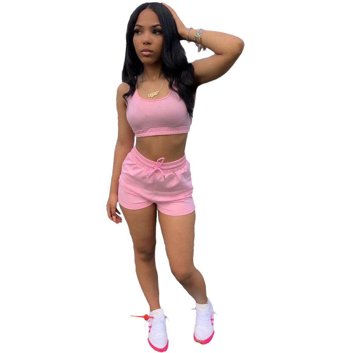 Women's Vest and Shorts