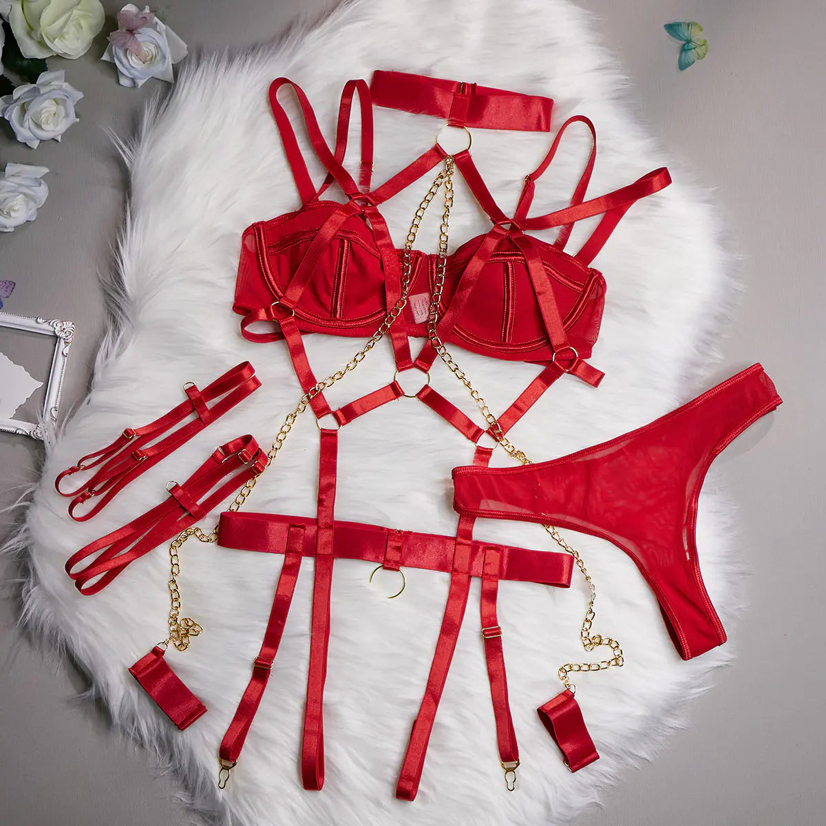 Hot Selling Sexy Role Play Lingerie Set for Women