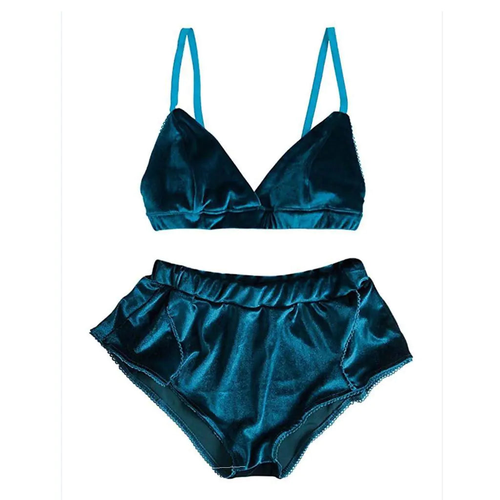 Silk V-day lounge set- New Sexy Women's Lingerie