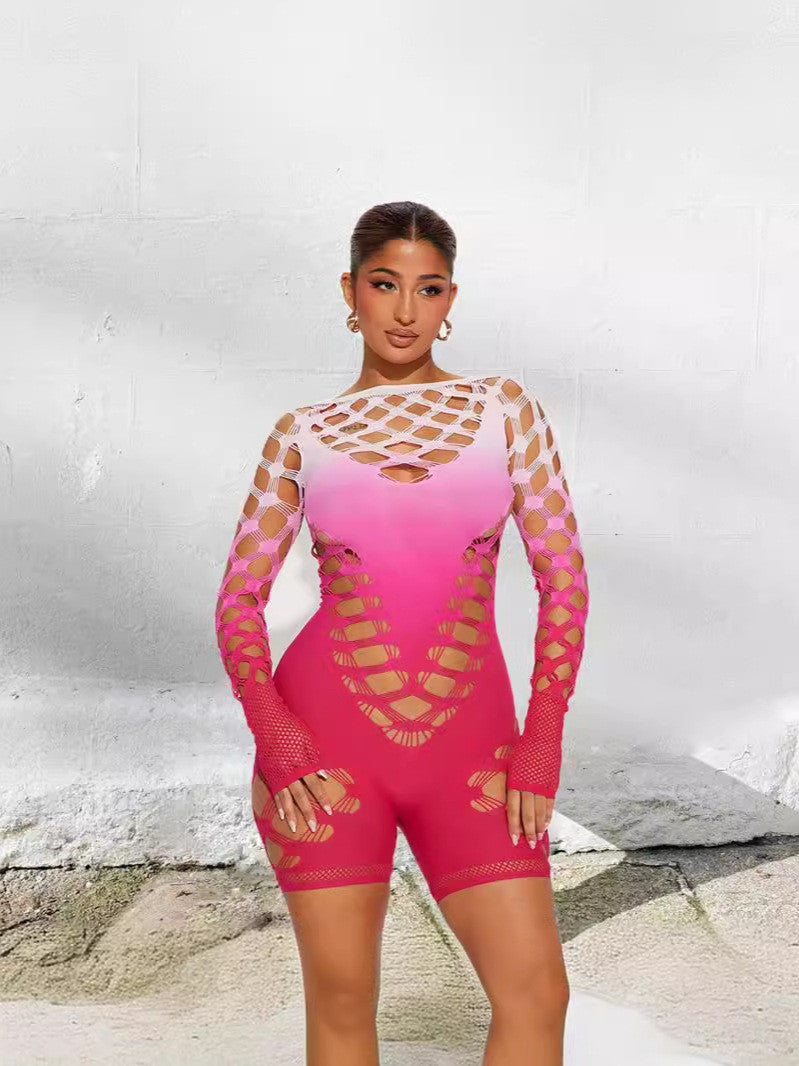 Womens Long Sleeve Jumpsuit
