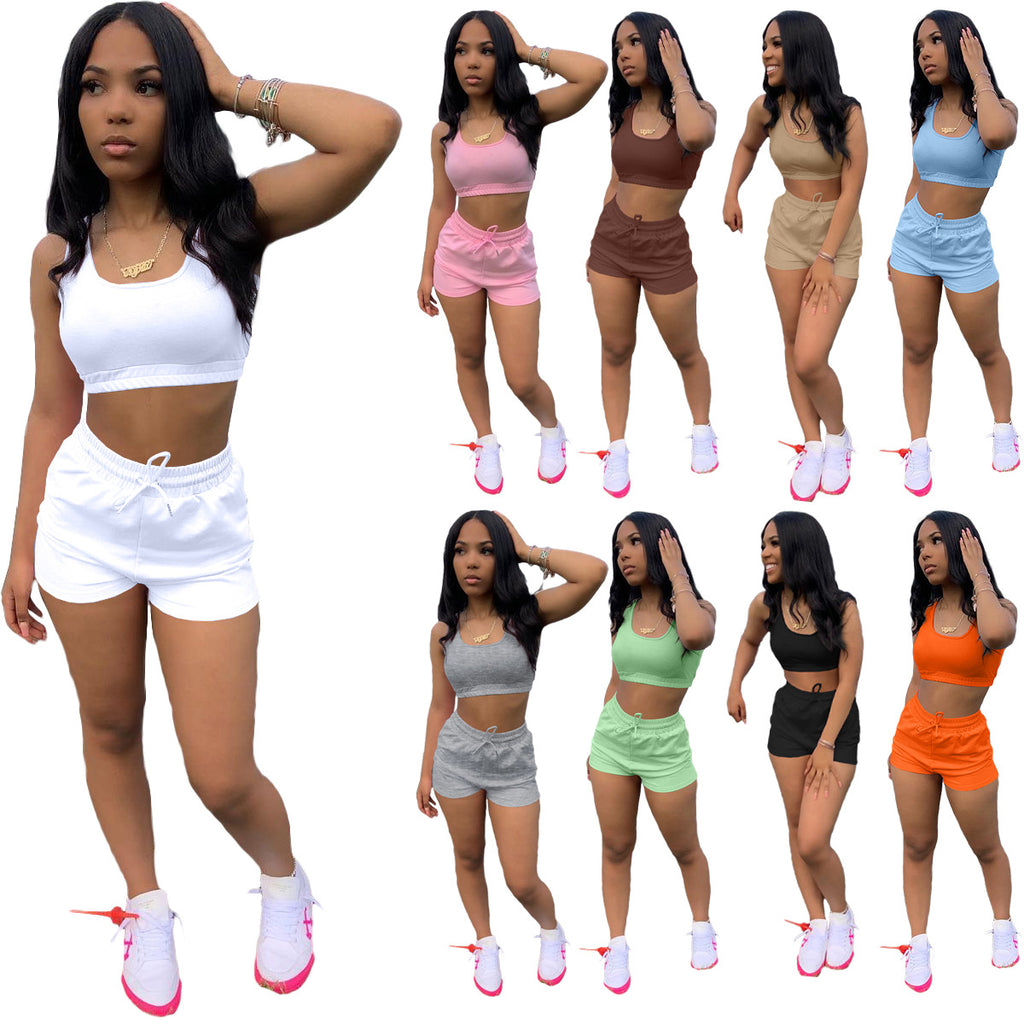 Women's Vest and Shorts