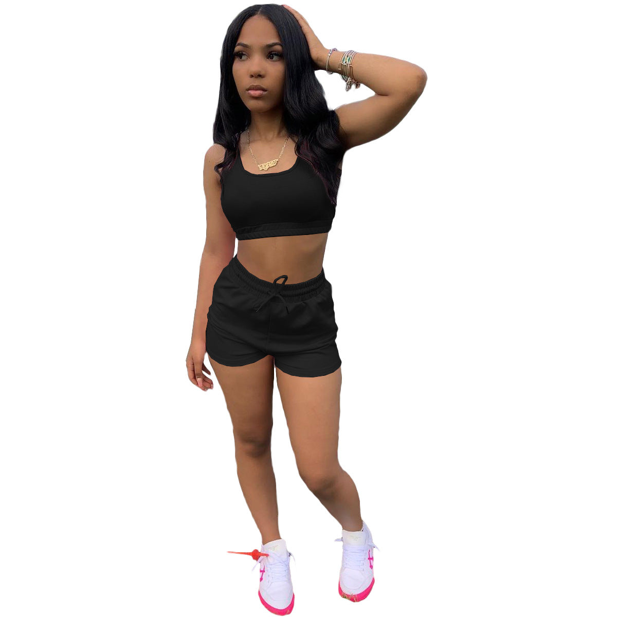 Women's Vest and Shorts