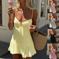 Suspender Pleated Dress