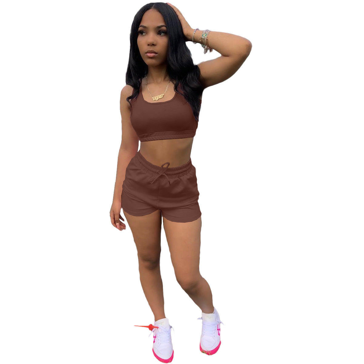 Women's Vest and Shorts