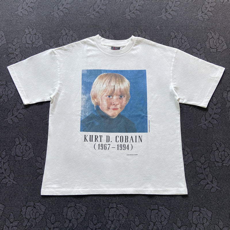 Vintage Rock Band Heavy Cotton T-Shirt