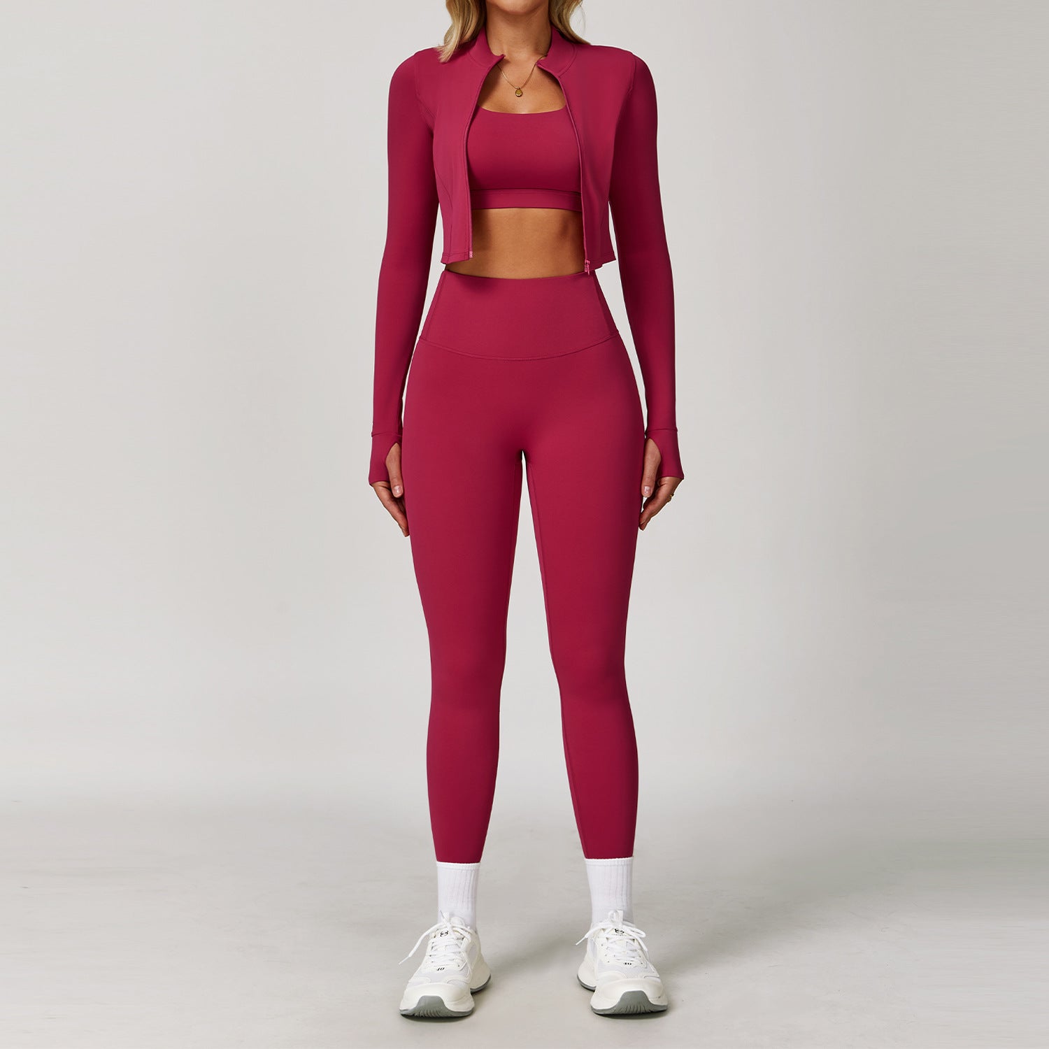 Tight-fitting yoga pants