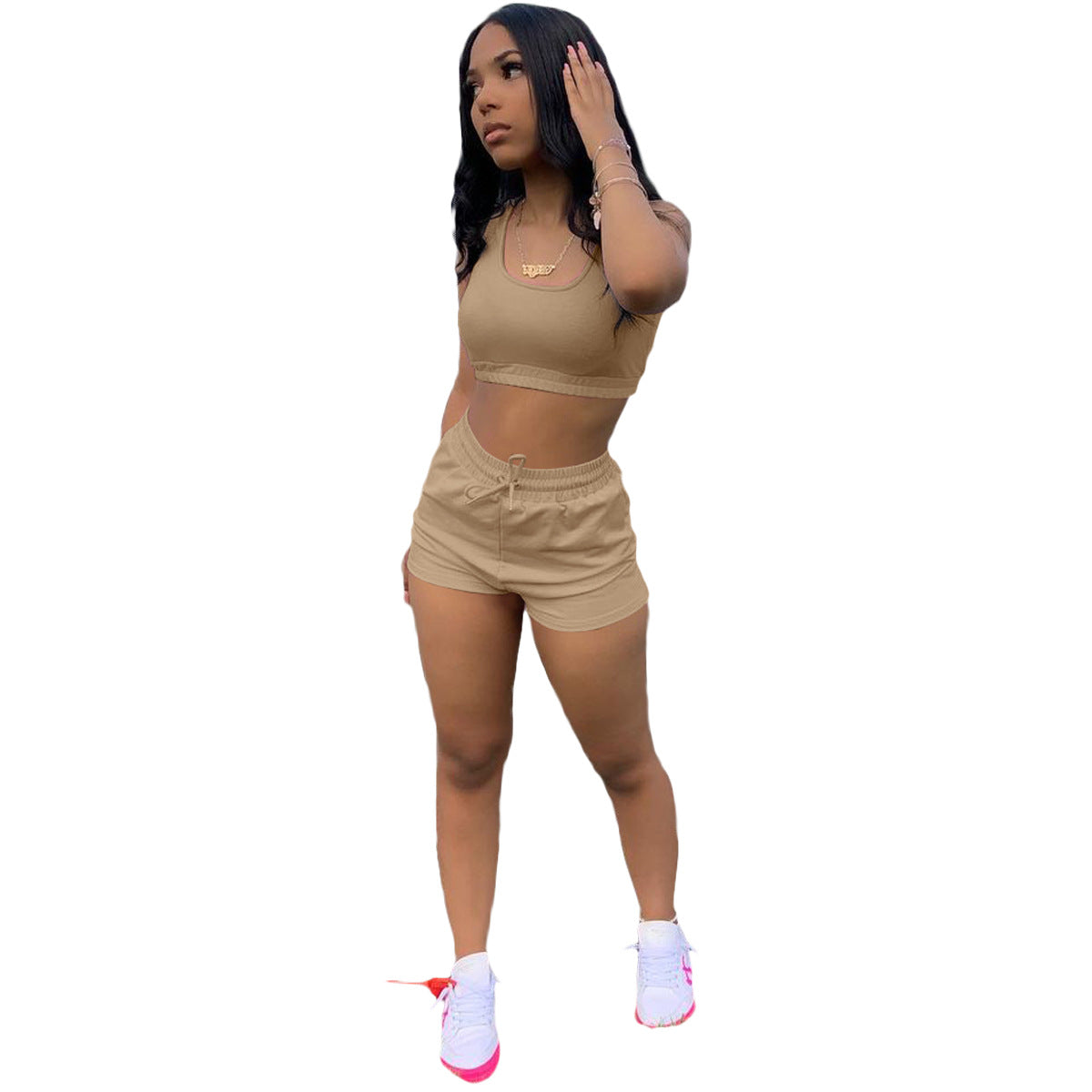 Women's Vest and Shorts