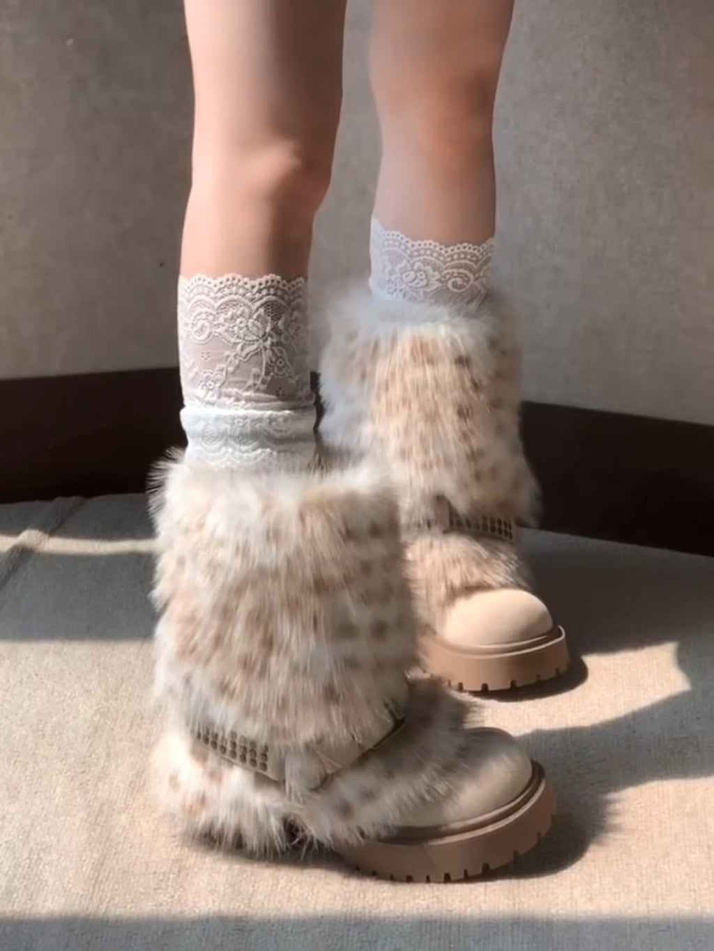 fleece snow boots