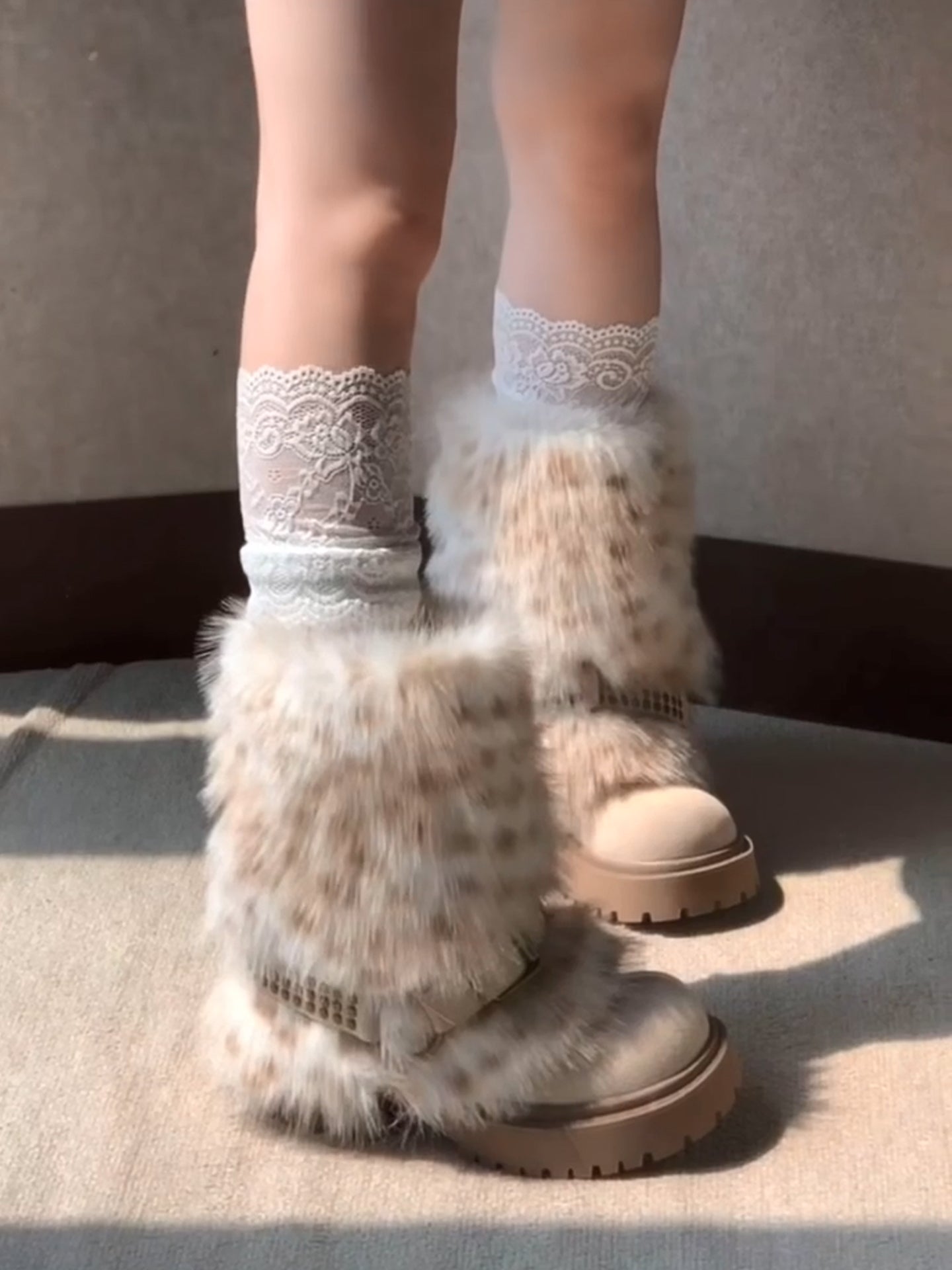 fleece snow boots