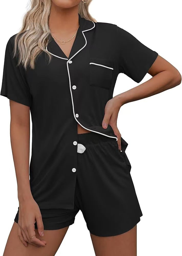 Cardigan Pajamas Two-Piece Set