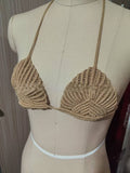 Bohemian Crochet Halter Top and Skirt