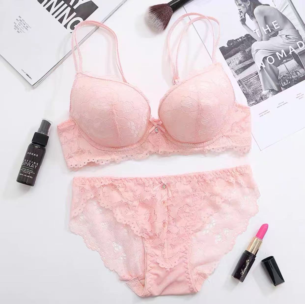 Lace Push-Up Bra and Panty
