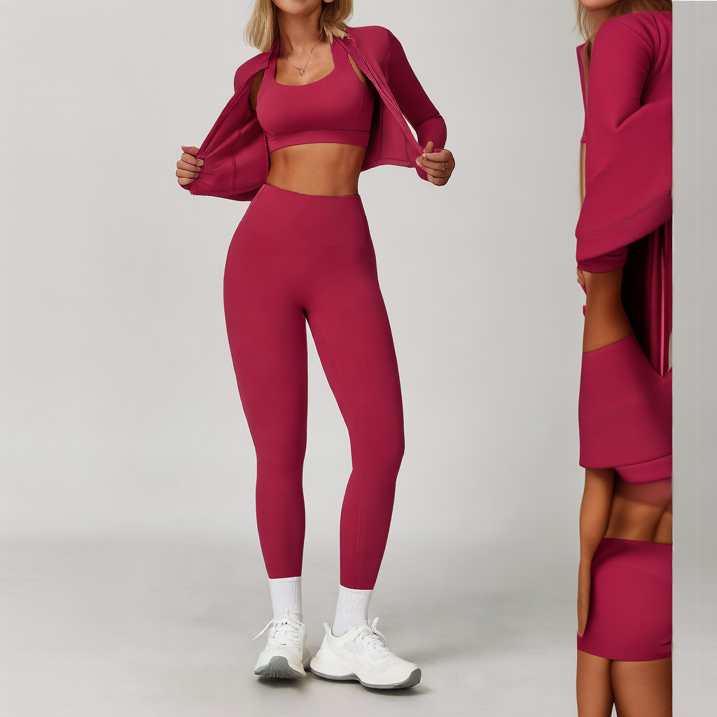 Tight-fitting yoga pants