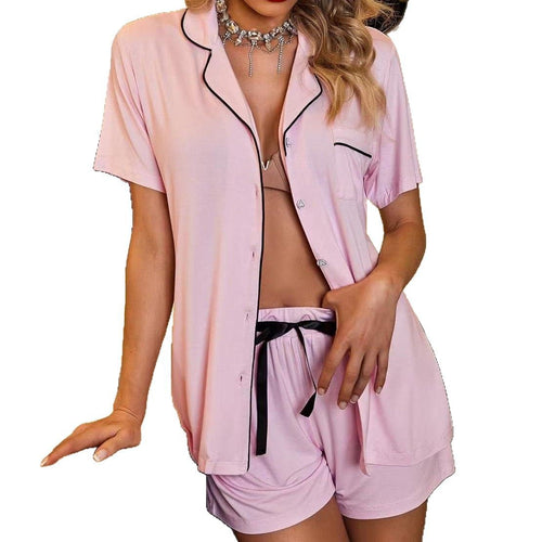 Cardigan Pajamas Two-Piece Set