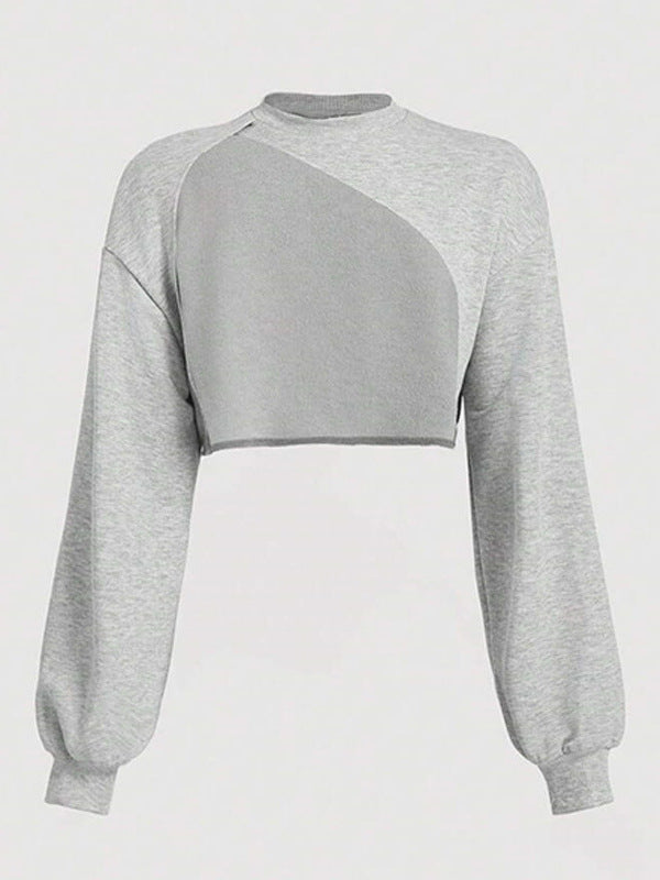 Long-sleeve tunic and fitted vest