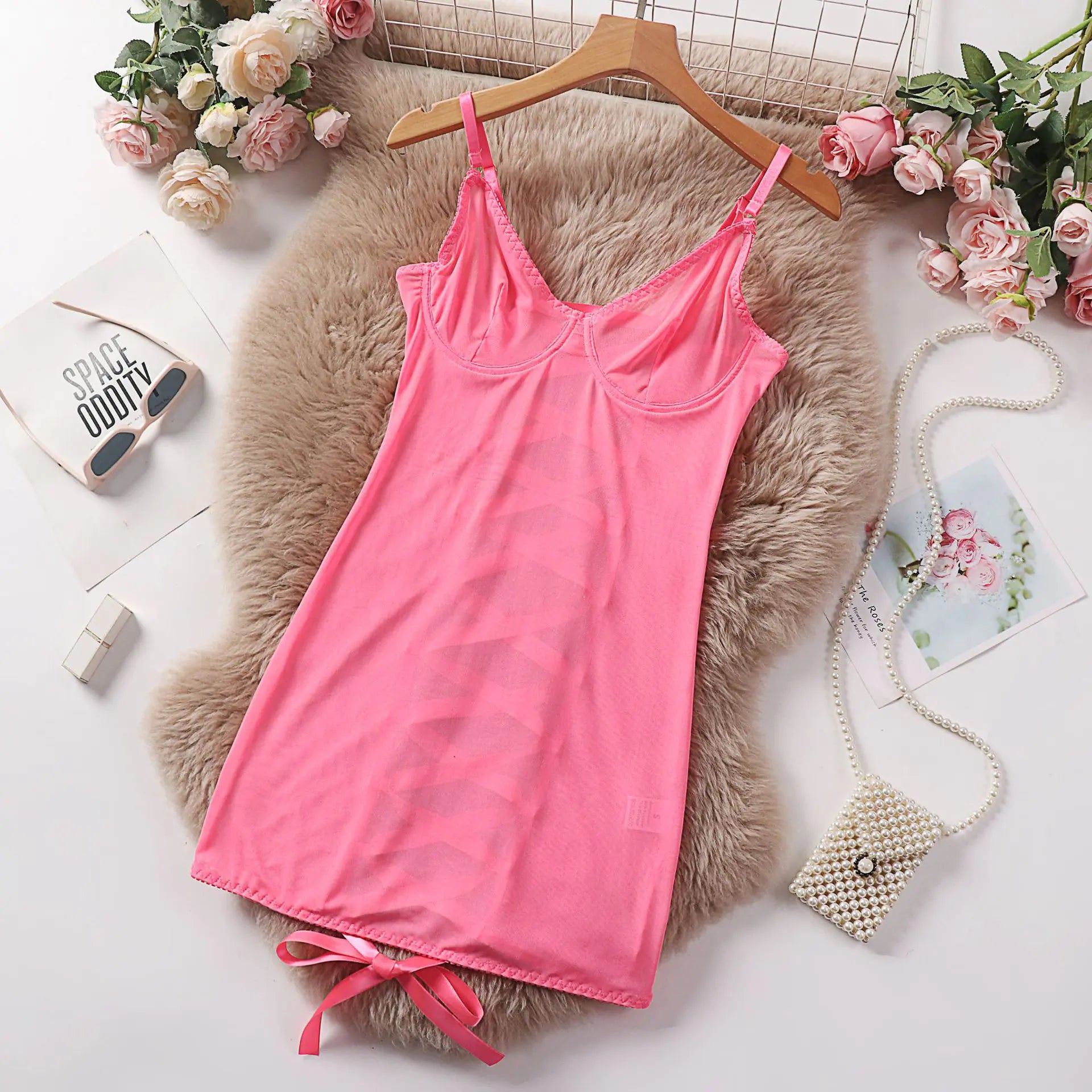 Dnika Sheer Lace Lingerie and Bodysuit for Women