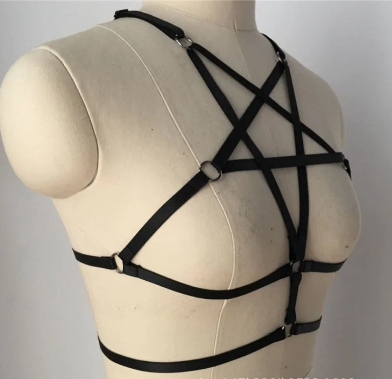 DC Gothic Punk Style Star Harness